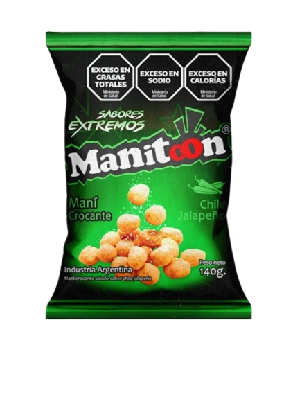 Manitoon Sabores Extremos Chile Jalapeño 140gr
