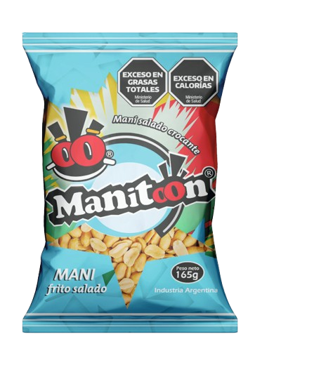 Manitoon Maní Frito Salado 165g